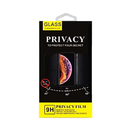 Vidro Temperado Anti-Espião Privacy para Samsung Galaxy A35/Galaxy A55 Preto